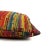 Modern Kravet Design 33879-512 Lumbar Pillow Cover - 14" X 20" Multi Color Chenille Stripe Cushion Case - Fuchsia, Teal, Citron, and Red For Sale - Image 3 of 5