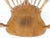 Late 20th Century Ethan Allen Heirloom Nutmeg Braceback Windsor Arm Chair 10-6020a For Sale - Image 5 of 13