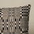 This pillow features Brimfield with a knife edge finish. Inspired by a vintage textile we found at the famed Brimfield...