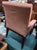 Rose Pair of Bill Sofield for Baker Furniture Contemporary Upholstered Armchairs For Sale - Image 8 of 11