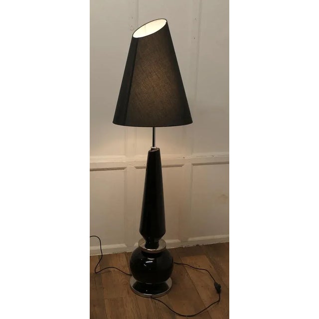 Black Virtual Reality Floor Lamp Du Soleil, 1960s For Sale - Image 8 of 13