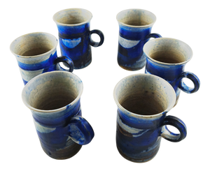 Mid-Century Mugs by Carl Olaf Olsen, 1960s, Set of 6