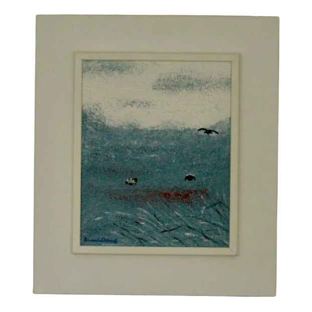 Bruno Wiklund, Orrtupparna Samlas (The Black Grouse Gather), 1985, Oil on Canvas, Framed For Sale