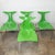 Metal Green Delfy Chairs by Carollo for Kreaty, Set of 4 For Sale - Image 7 of 13