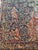 Nice french mid-century tapestry with beautiful medieval museum design of « tapisserie de la dame à l'orgue » ( The lady...
