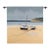 Moored at Low Tide Loom Woven Tapestry - 130 X 132 Cm (4'3" X 4'4") - Requires Rod Size 3 For Sale