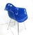 Eames Blue Arm Shell Chair by Herman Miller For Sale - Image 12 of 13