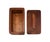Vintage Woven Leather & Wood Parquet Lidded Trinket / Stash Box by Chas A. Schieren, New York Circa 1930 For Sale - Image 4 of 8
