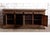 Antique Hand-Carved Long Sideboard – Rustic Wood Credenza Tv Console 88x40 For Sale In Orlando - Image 6 of 8