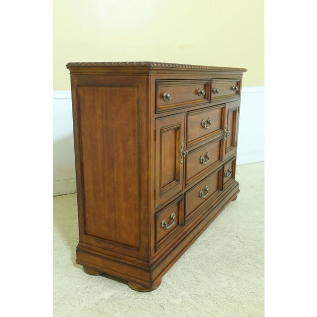 Brown Hickory White Co Cherry Gentleman's Dresser or Chest For Sale - Image 8 of 13