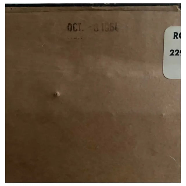 Antique Greek Orthodox Icon – St. Luke the Evangelist With Ox, Hand-Painted Tempera Gilded Wood 17.5” X 13” Rare Find For Sale - Image 10 of 10