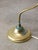 Metal Mid-Century Italian Table Lamp in Brass and Etched Glass For Sale - Image 7 of 12