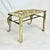 Brass Late 1800s Antique English Cast Brass Fireplace Footman Kettle Pot Stand. For Sale - Image 8 of 11