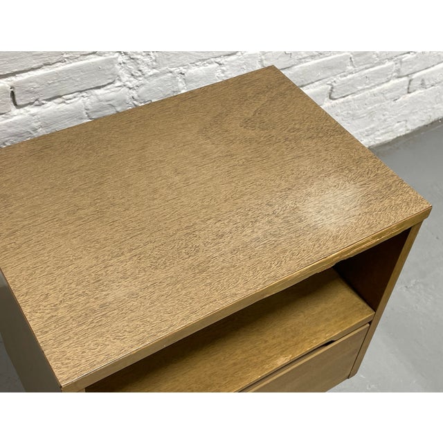 Mid Century Modern Walnut Nightstands / Bedside Tables by Stanley Furniture, C. 1960's For Sale - Image 13 of 14