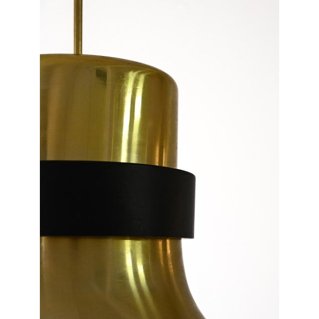 Scandinavian Gold Lamp, 1960s For Sale - Image 4 of 7
