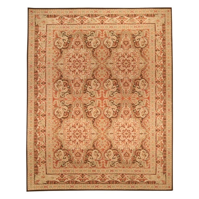 Contemporary Floral, Bessarabian Style Handmade Wool Rug by Doris Leslie Blau For Sale