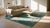 1920s Green Floral Modern Antique Chinese Art Deco Rug 8' 8"x11' 4" Handknotted Wool Carpet For Sale - Image 16 of 16
