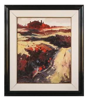 Ernest Julien Malla, Fauvist Landscape, 2010, Oil on Canvas