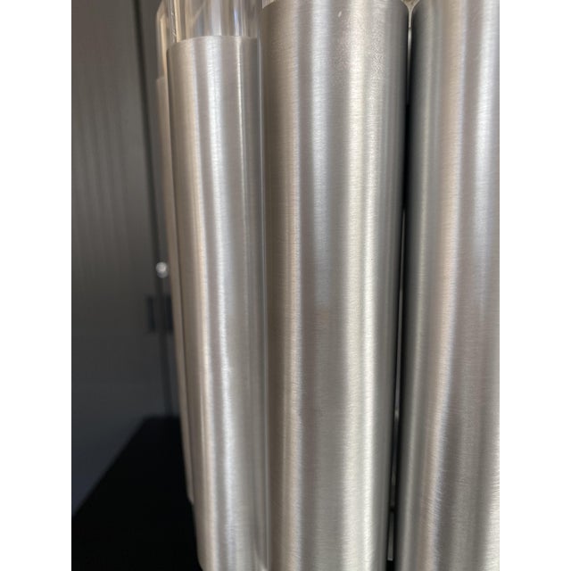 Metal Vintage B-1205 Pendant Light in Aluminum and Acrylic Glass from Raak Amsterdam, 1960s For Sale - Image 7 of 18