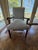 Beautiful Traditional Oak Parquet Dining Room Table and Chairs With 2 Exenstions For Sale - Image 15 of 17