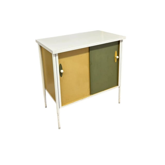 Vintage Mid Century Modern Record Cabinet or Credenza in Style of George Nelson For Sale In Seattle - Image 6 of 10