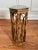 This tortoise shell burnt bamboo drink accent table is a versatile piece, not only in style, but purpose. A beautiful...