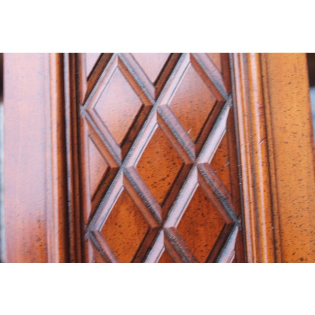 Brown 1970s Vintage Mid Century Modern Petite Burl Occasional Table For Sale - Image 8 of 9