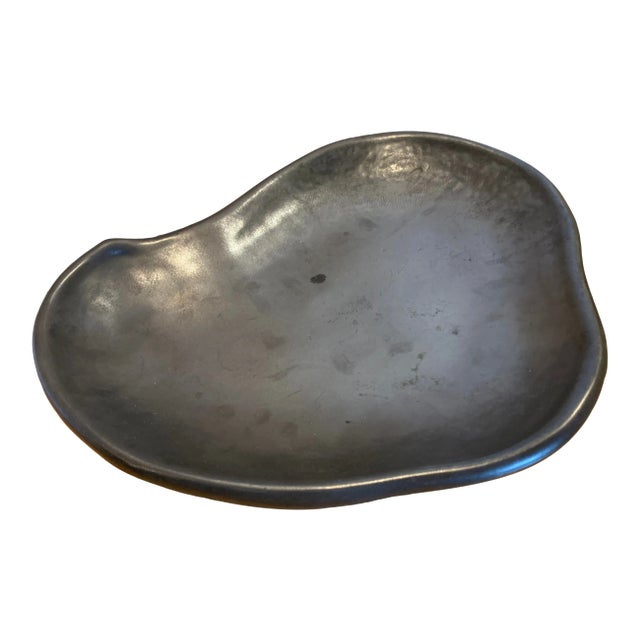 Vintage Jean Austruy Heart Shaped Pottery Bowl For Sale