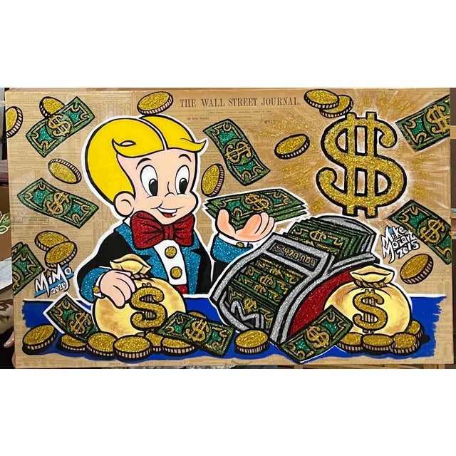 Pop Art "Cash Machine Richie", Mike Mozart (MiMo) For Sale - Image 3 of 8