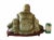 This extraordinary antique Chinese sculpture features a massive, one-piece carving of the Happy Buddha (Budai), revered as...