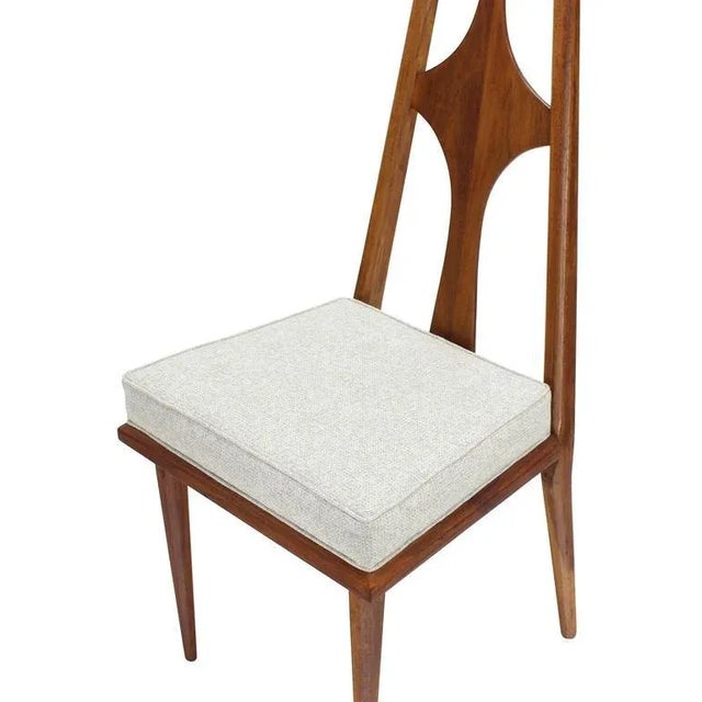 Tan 1960s Vintage Swedish Dining Chairs Set of 6 For Sale - Image 8 of 12