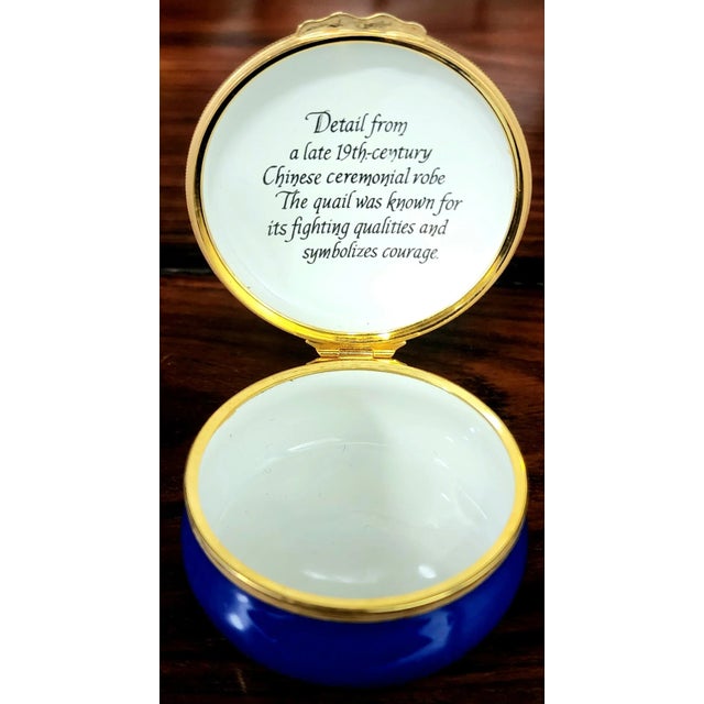 Bilston & Battersea English Fine Enamel Round Box w/Lid Designed by Halcyon Days, London From the Metropolitan Museum of...