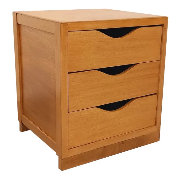 Bedside Cabinet in Wood, 1960s For Sale
