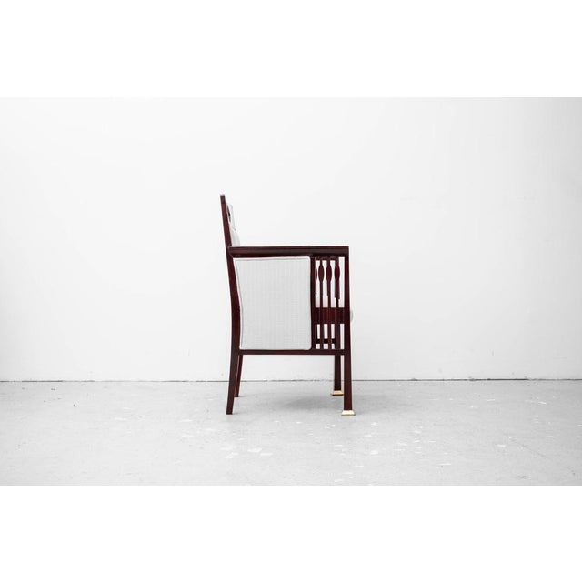 Antique Art Nouveau Seating Group by Julius & Josef Herrmann, Vienna, 1900s, Set of 3 For Sale - Image 3 of 18