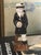 Vintage Arts & Crafts Carved Sea Captain With Pipe For Sale - Image 6 of 6