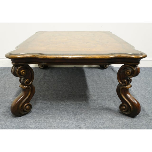 Early 21st Century Hooker Furniture Italian Provincial 56″ Accent Coffee Table 698-80-110 For Sale - Image 5 of 6