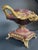 19th Century French Ormolu Mounted Rouge Marble Centerpiece For Sale In Los Angeles - Image 6 of 8