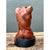 Vintage Wood Male Torso Sculpture For Sale - Image 4 of 12