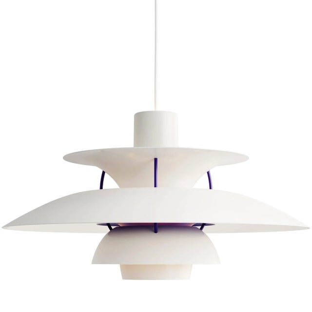 Not Yet Made - Made To Order Poul Henningsen PH 5 Pendant for Louis Poulsen in Classic White For Sale - Image 5 of 5