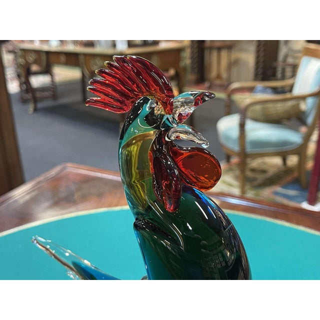1960s Murano Glass Rooster, 1960s For Sale - Image 5 of 11