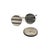 Metal 1990s Pair of Tiffany & Co Estate Mens Chevron Circle Cufflinks Sterling Silver For Sale - Image 7 of 7