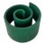 Mid-Century Modern Green Snail Coffee Table Styled After Kagan for Selig For Sale