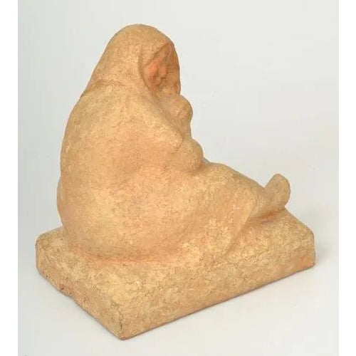 Ceramic Figure of Motherhood For Sale - Image 5 of 8