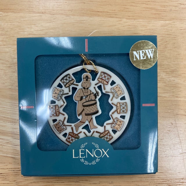 Vintage Lenox 12 Days of Christmas Ornament Set (First Day - Partridge in a Pear Tree - Missing) For Sale - Image 12 of 12