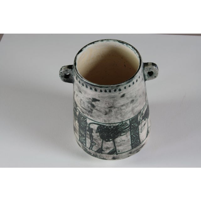 Jacques Blin Vase with Handles from Jacques Blin, France, 1960s For Sale - Image 4 of 10