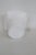 1940s Milk Glass Lace Dewdrop Beaded Jewel Small Basket Vase Container Figurine 4770b For Sale - Image 5 of 11