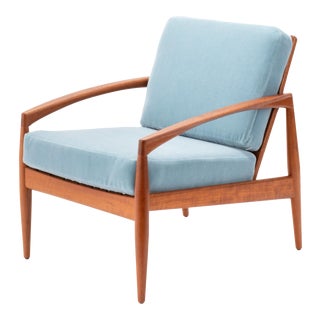 Vintage Danish Modern Teak "Paper Knife" Chair by Kai Kristiansen For Sale