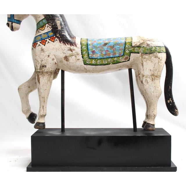 1960s Carousel Horse on Formica Base For Sale - Image 14 of 16