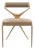 "Incandescenza" Chair, With Bronze & Woven Leather, Tailor Made For Sale