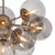 2020s Regina Andrew Shine Globe Flush Mount, Polished Nickel with Smoke Glass For Sale - Image 5 of 7